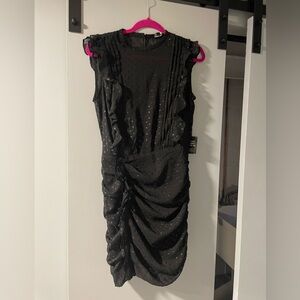 NWT - express black fancy dress